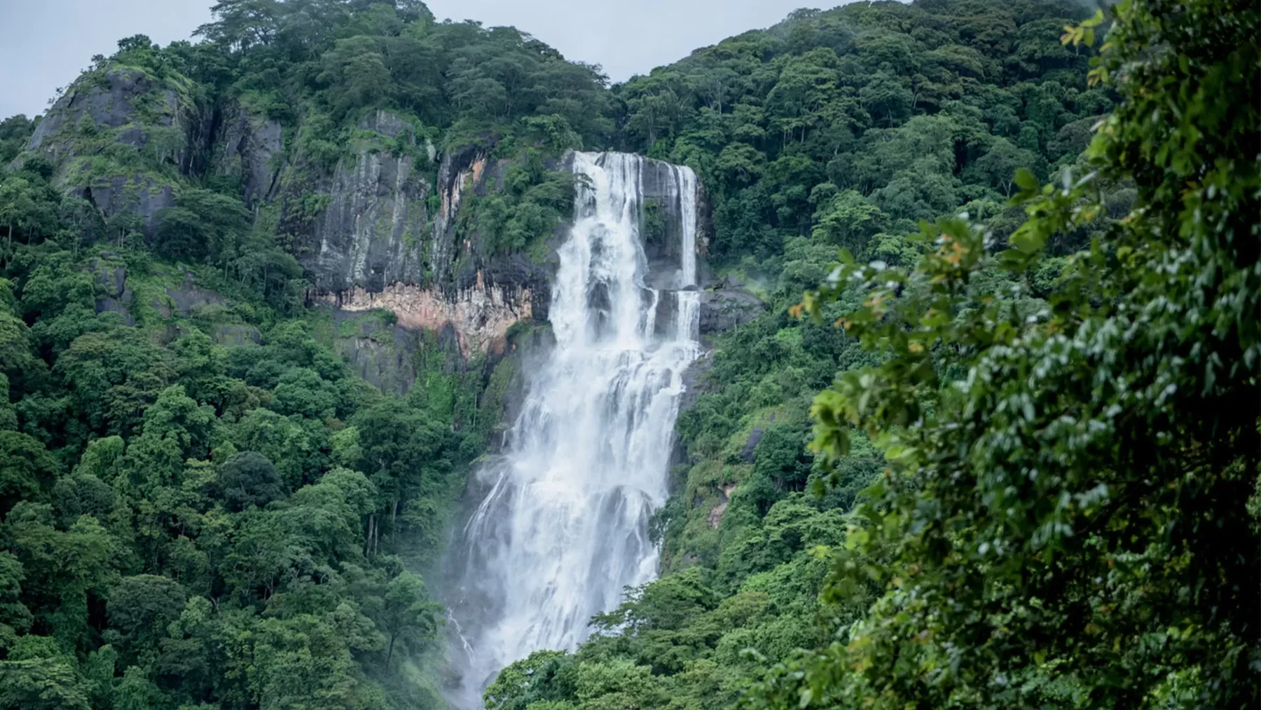 Sanje Waterfall in Udzungwa Mountains National Park