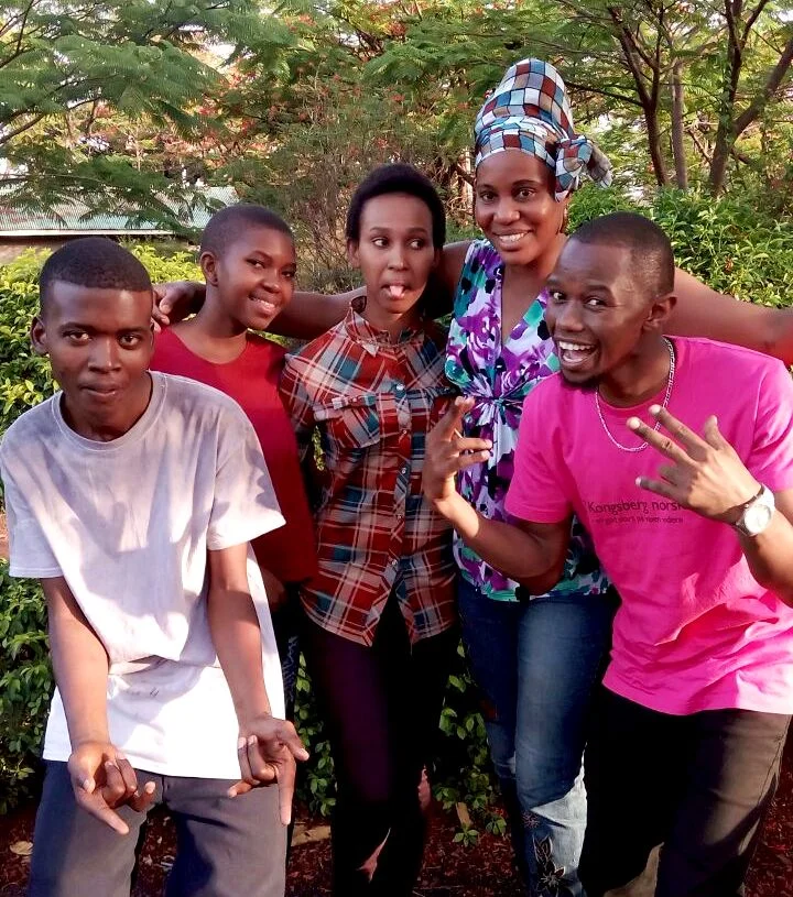 Young people participating in the Moshi Youth Empowerment Program